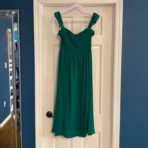 Green Reformation Dress